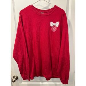 Gildan Roll Tide Long Sleeve T Shirt Alabama Crimson Tide XL Red Graphic Tee